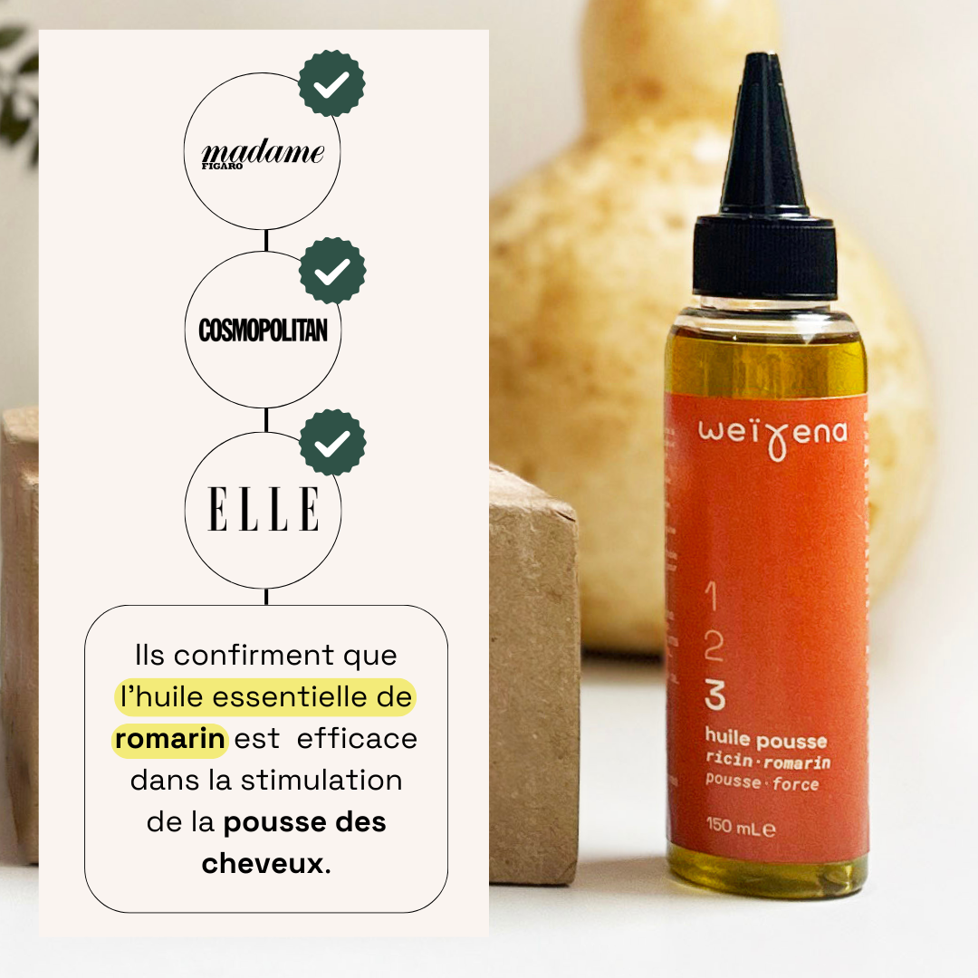 Sérum pousse - Romarin et Ricin