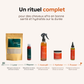 Rituel complet : Laver et hydrater